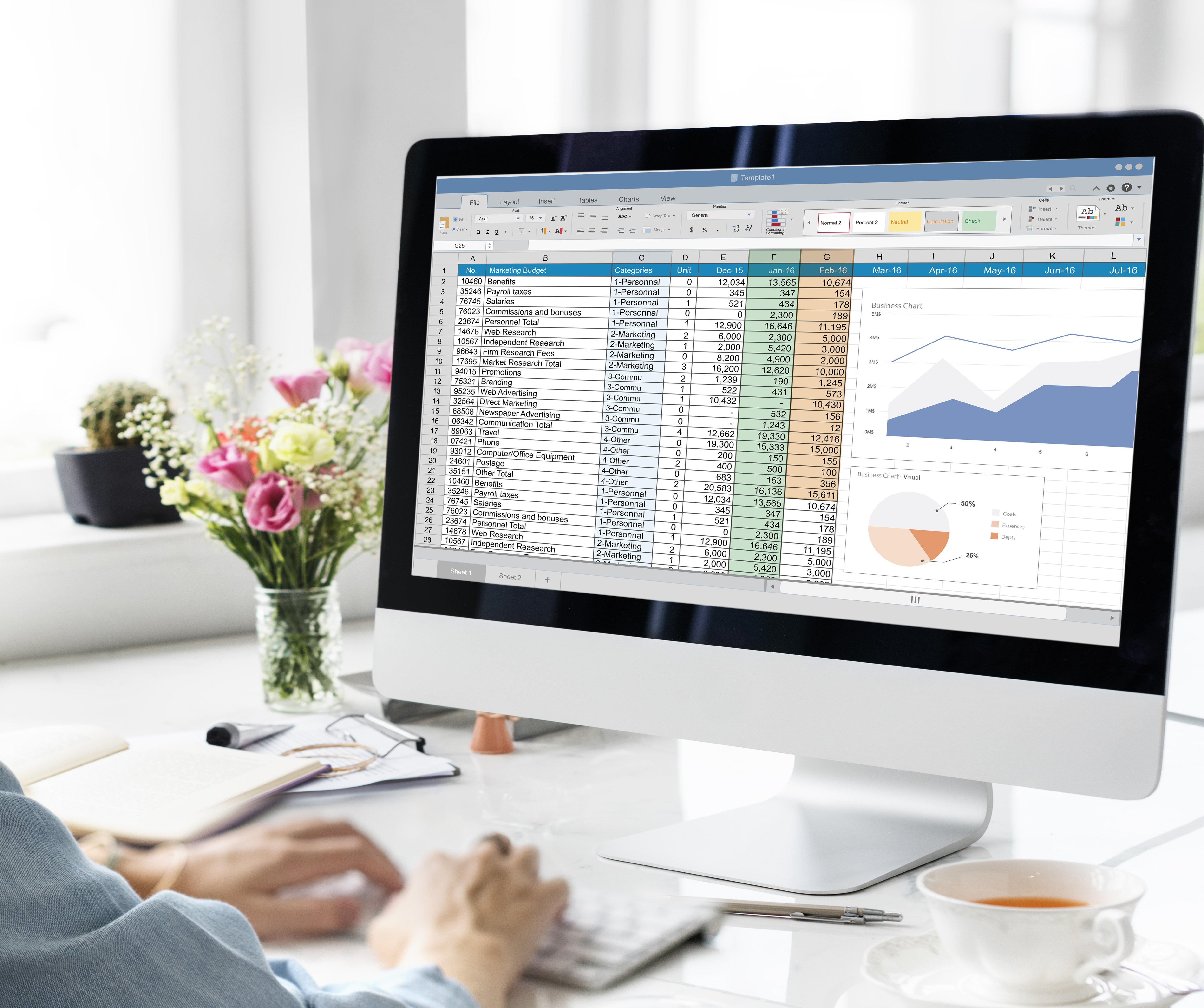 Excel avanzado y Google Sheets