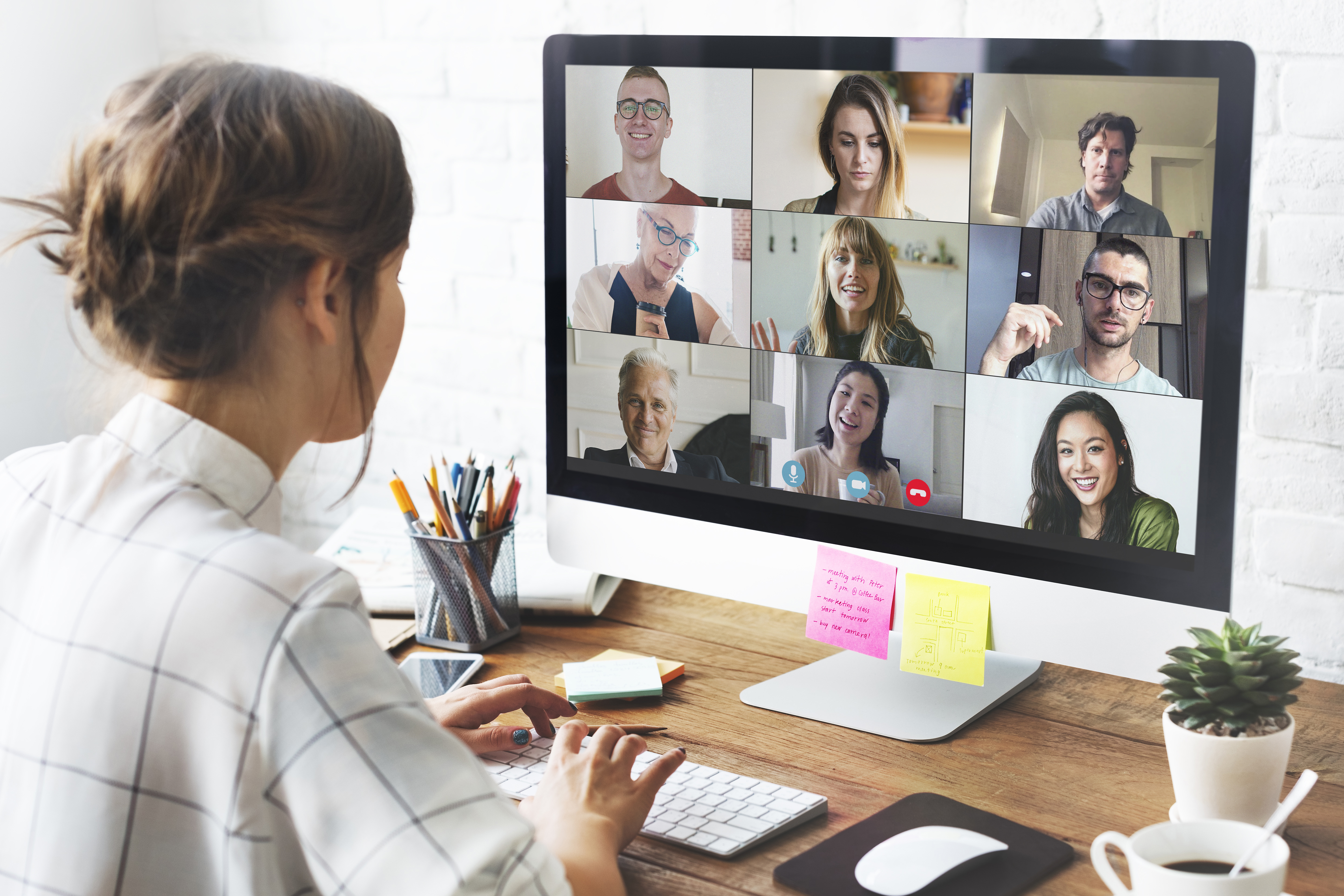 Zoom, Microsoft Teams y Slack